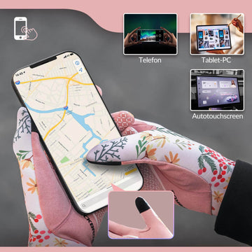 handschuhe für smartphone damen ROCKBROS Fahrradhandschuhe Damen Winddicht Handschuhe Touchscreen –  ROCKBROS-DE