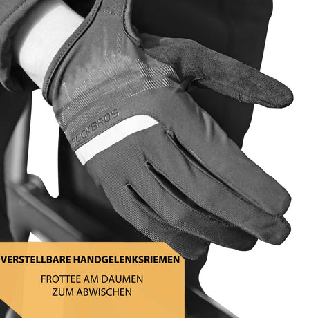 ROCKBROS Fahrradhandschuhe Touchscreen Handschuhe für Herren Damen - ROCKBROS-EU