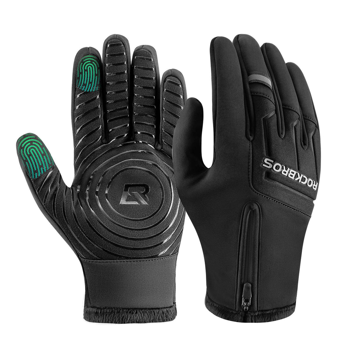 fahrradhandschuhe xl ROCKBROS Fahrradhandschuhe Touchscreen Warme Winterhandschuhe S-XL – ROCKBROS-DE