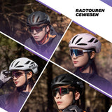 ROCKBROS Fahrradhelm 58-62cm Einstellbare Cityhelm Belüftung Unisex - ROCKBROS-EU