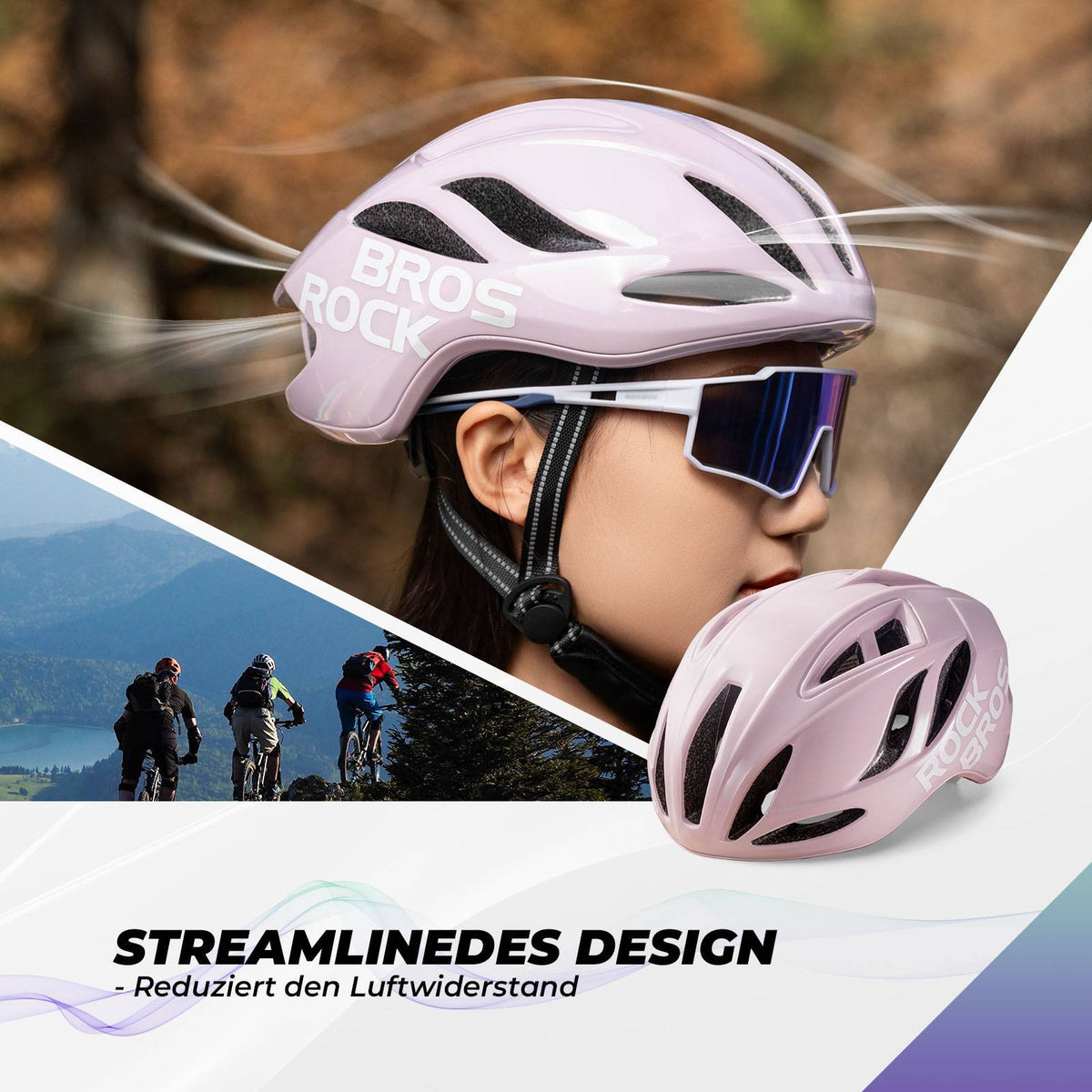 engelhorn fahrradhelm ROCKBROS Fahrradhelm 58-62cm Einstellbare Cityhelm Belüftung Unisex –  ROCKBROS-DE