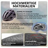 ROCKBROS Fahrradhelm Integrierter Cityhelm für Einsteiger - Unisex - ROCKBROS-EU