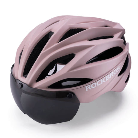 ROCKBROS Fahrradhelm Magnetischer Abnehmbarer MTB Helm mit Visier - ROCKBROS-EU