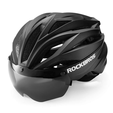 ROCKBROS Fahrradhelm Magnetischer Abnehmbarer MTB Helm mit Visier - ROCKBROS-EU