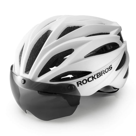 ROCKBROS Fahrradhelm Magnetischer Abnehmbarer MTB Helm mit Visier - ROCKBROS-EU