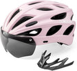 ROCKBROS Fahrradhelm mit integrierter abnehmbarer Magnetbrillen & Visier - ROCKBROS-EU