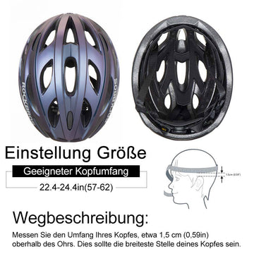 fahrradhelm 61-65 mit visier ROCKBROS Fahrradhelm mit integrierter abnehmbarer Magnetbrillen & Visi – ROCKBROS-DE