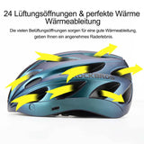 ROCKBROS Fahrradhelm mit integrierter abnehmbarer Magnetbrillen & Visier - ROCKBROS-EU