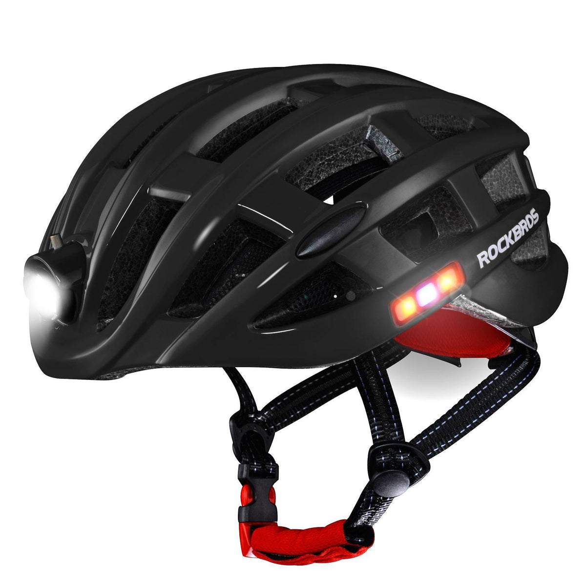 fahrradhelm schnellverschluss ROCKBROS Fahrradhelm mit Scheinwerfer und Sicherheitswarnleuchte – ROCKBROS-DE