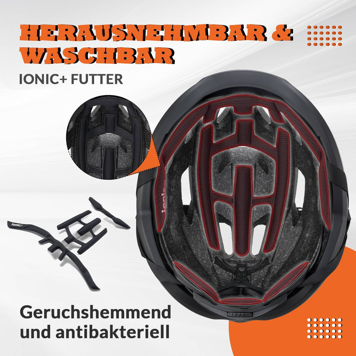 ROCKBROS Fahrradhelm Sport Mountainbike Schutzhelm Atmungsaktiv 54-58cm - ROCKBROS-EU