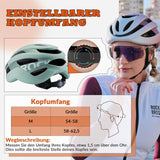 ROCKBROS Fahrradhelm Sport Mountainbike Schutzhelm Atmungsaktiv 54-58cm - ROCKBROS-EU