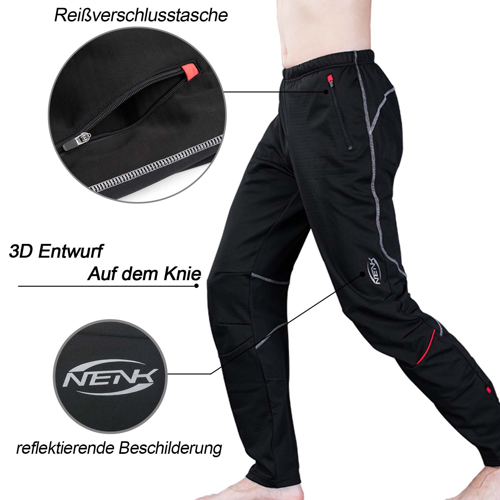 ROCKBROS Fahrradhose Herren Freizeithose Outdoor-Aktivitäten M-4XL - ROCKBROS-EU