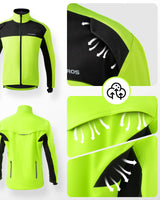 ROCKBROS Fahrradjacke Frühling Herren Radjacke Leuchtendes Grün - ROCKBROS-EU