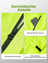 ROCKBROS Fahrradjacke Herren Wasserdicht Atmungsaktiv