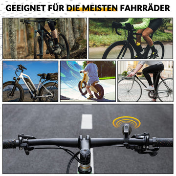 Sonnette de vélo ROCKBROS, sonnette rétro puissante pour VTT et vélo d –  ROCKBROS-DE