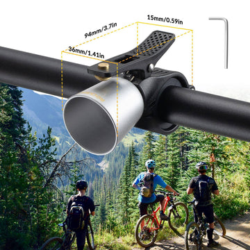mountainbike klingel test ROCKBROS Fahrradklingel Laut Retro Klingel für MTB Rennrad Vier Farben – ROCKBROS-DE