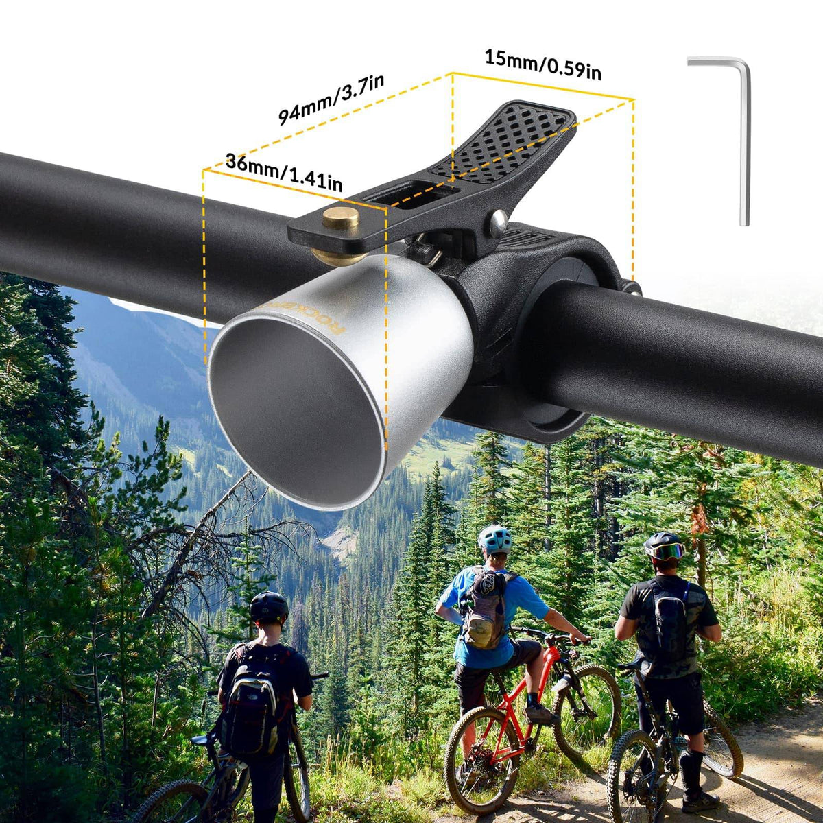 rennrad klingel laut ROCKBROS Fahrradklingel Laut Retro Klingel für MTB Rennrad Vier Farben –  ROCKBROS-DE