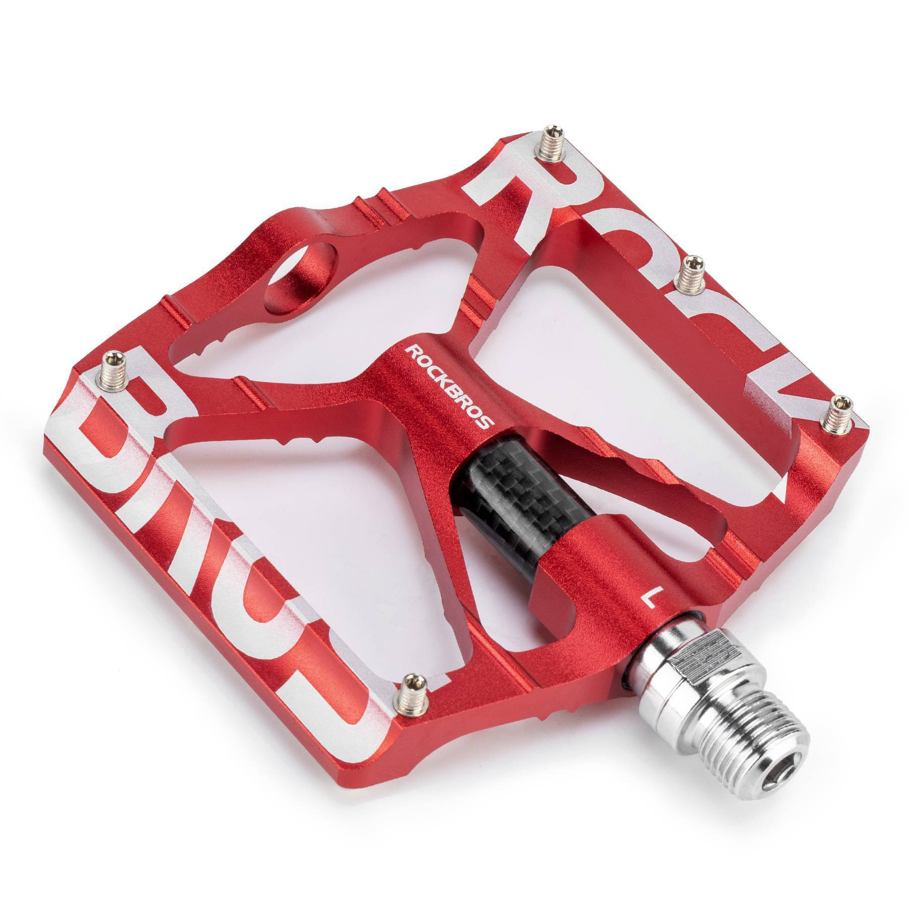 rote mtb pedale ROCKBROS Fahrradpedale 9/16 Zoll Alu MTB Pedale mit Abgedichtete Lager – ROCKBROS-DE