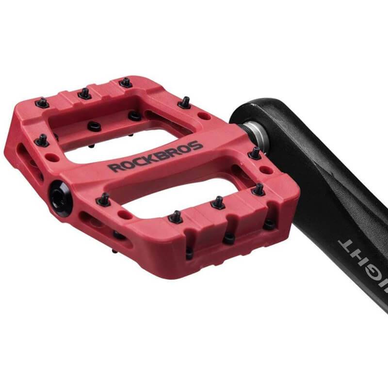 pedale rockbros ROCKBROS Fahrradpedale 9/16 Zoll MTB Pedale mit 3 Bearing aus Nylon –  ROCKBROS-DE