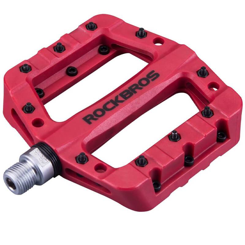pedale rockbros ROCKBROS bicycle pedals 9/16 inch MTB pedals with 3 bearings made of n –  ROCKBROS-DE