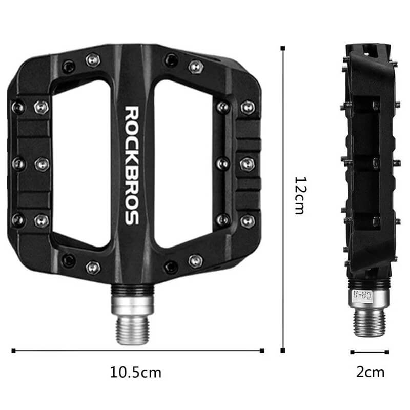 ROCKBROS Fahrradpedale 9/16 Zoll MTB Pedale mit 3 Bearing aus Nylon - ROCKBROS-EU