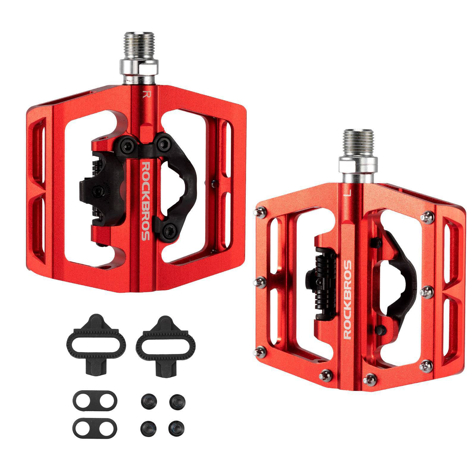 Spd Pedals Nukeproof Horizon Pedals Red Red Nukeproof Pedals