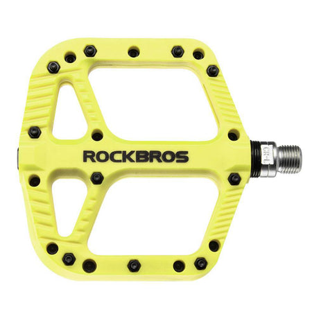 ROCKBROS Fahrradpedale Nylon Flat Pedale 9/16 Zoll mit 3 Bearing - ROCKBROS-EU