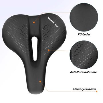 ROCKBROS Fahrradsattel aus Atmungsaktiv hohler Memory Foam – ROCKBROS-DE