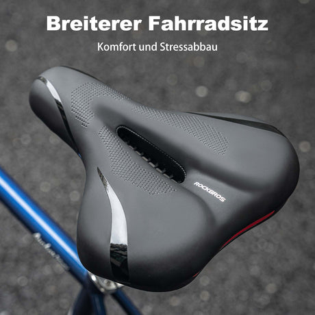 ROCKBROS Fahrradsattel Memory Foam Atmungsaktiv Gel Sattel - ROCKBROS-EU