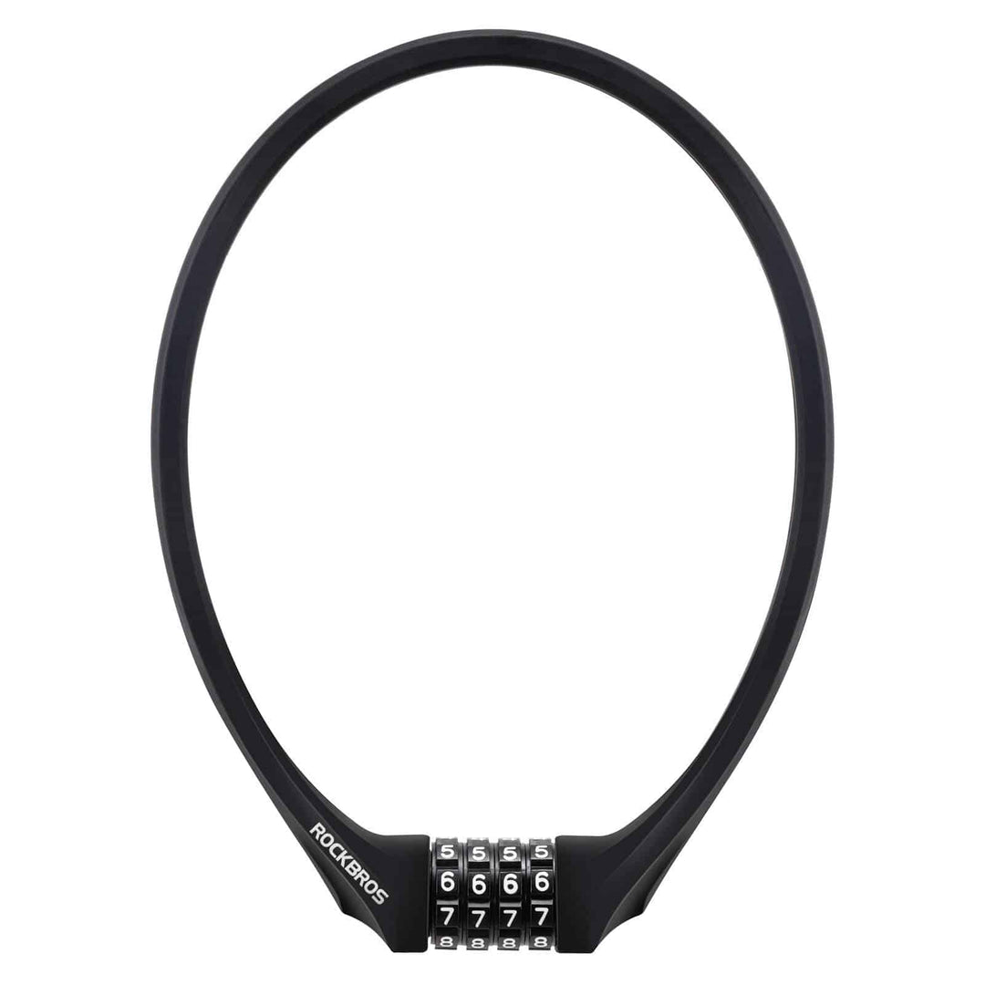Fahrradschloss mit 4-Stellig Zahlencode 65cm lang – ROCKBROS-DE