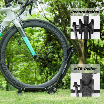 reddo ultralight faltbarer fahrradständer Faltbarer Alu-Fahrradständer