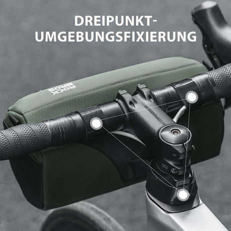 ROCKBROS Fahrradtasche Lenkertasche 2,2L mit Schultergurt in 6 Farben - ROCKBROS-EU