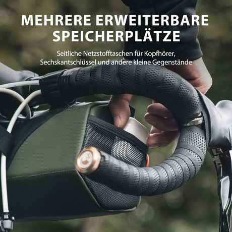 ROCKBROS Fahrradtasche Lenkertasche 2,2L mit Schultergurt in 6 Farben - ROCKBROS-EU