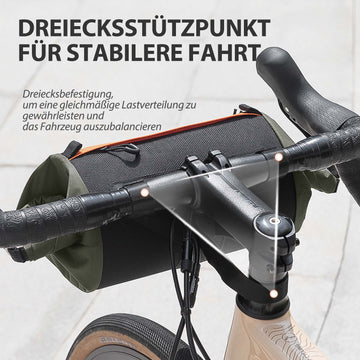 rother fahrradtasche ROCKBROS Fahrrad Lenkertasche Aufbewahrungstasche mit Schultergurt – ROCKBROS-DE