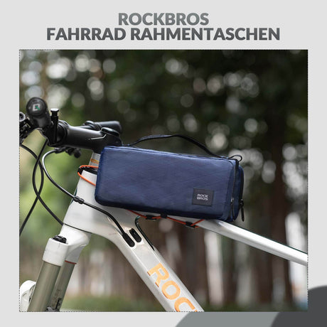 ROCKBROS Fahrradtasche Rahmentasche mit Schultergurt Oberrohrtasche - ROCKBROS-EU