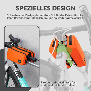 befestigung fahrradtasche Fahrrad Rahmentasche & Oberrohrtasche mit Schultergurt – ROCKBROS-DE