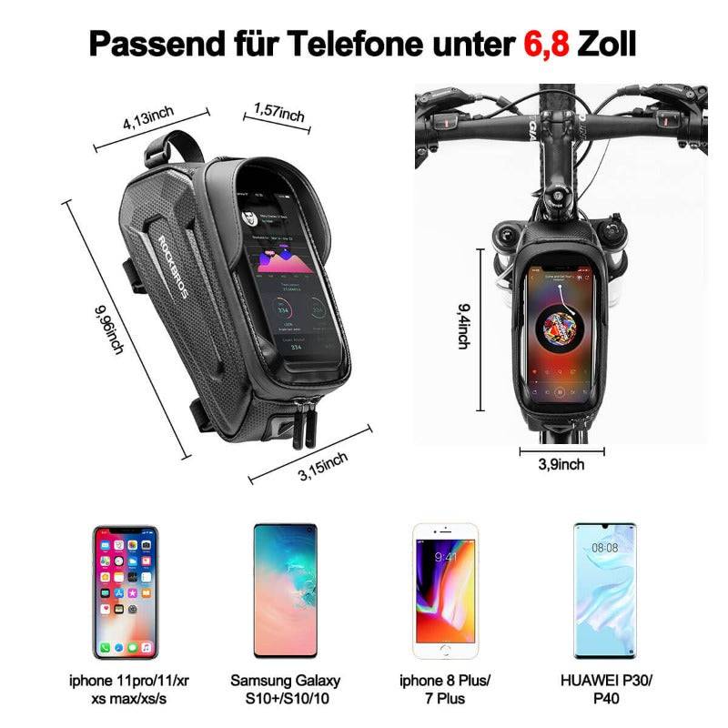 ROCKBROS Fahrradtasche Wasserdicht Handytasche mit TPU Touchscreen - ROCKBROS-EU