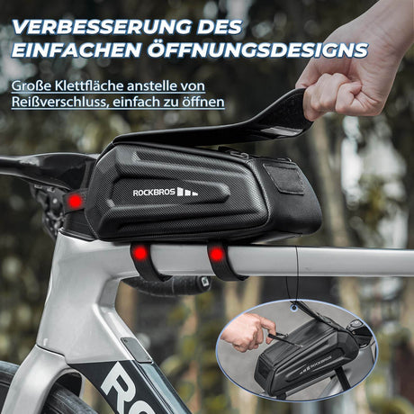 ROCKBROS Fahrradtasche Wasserdicht Handytasche Touchscreen für Smartphone 6,8 Zoll - ROCKBROS-EU