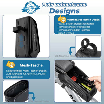 ROCKBROS Bicycle Bag Waterproof Mobile Phone Bag for Smartphone