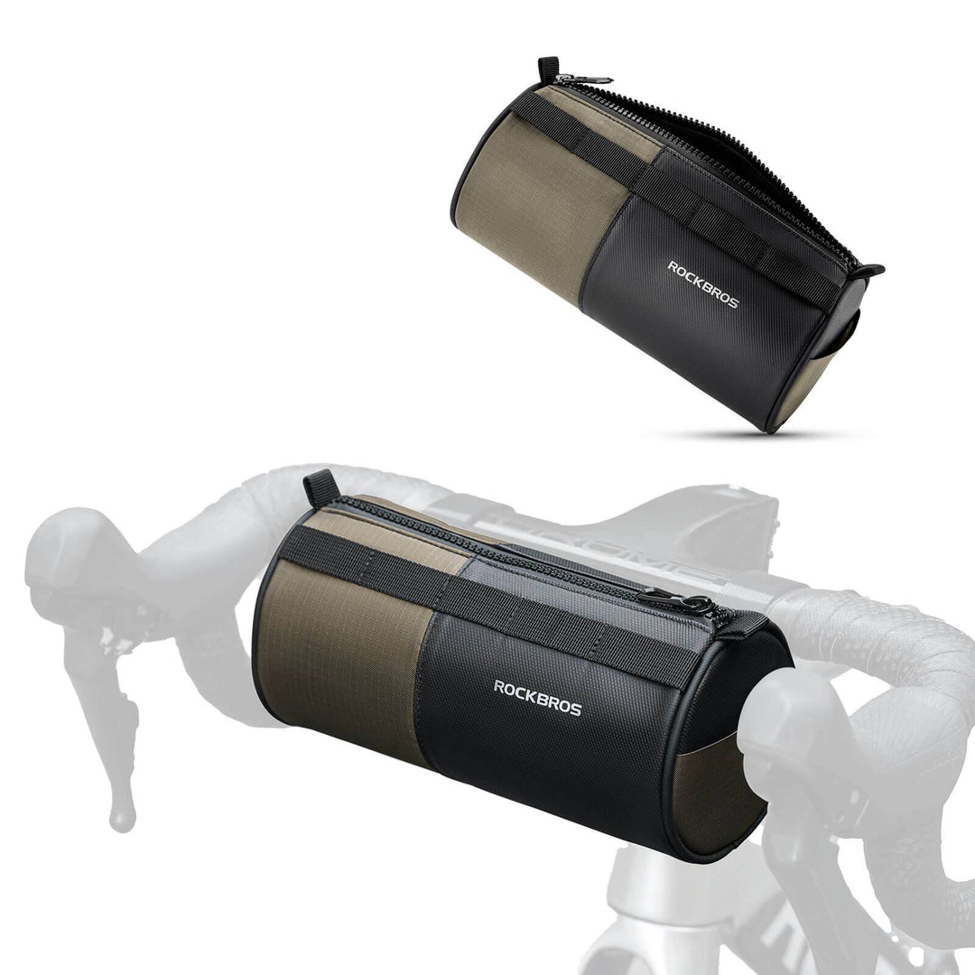 ROCKBROS Fahrradtasche Zylindrische Lenkertasche 1,7L mit Schultergurt –  ROCKBROS-DE