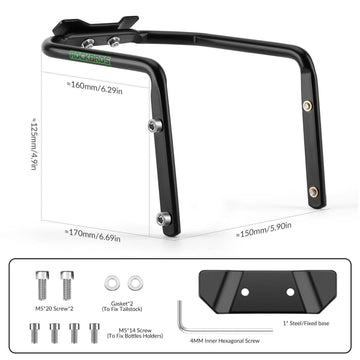 getränkehalter sattelstütze Bottle Cage Adapter for Saddle Bags – ROCKBROS-DE