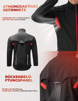 ROCKBROS Frühling Jacke / Hose Herren Windschutz Radsportanzug - ROCKBROS-EU