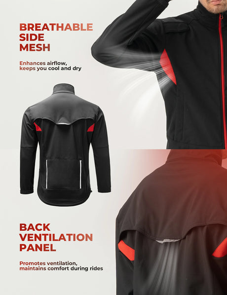 ROCKBROS Frühling Jacke / Hose Herren Windschutz Radsportanzug - ROCKBROS-EU