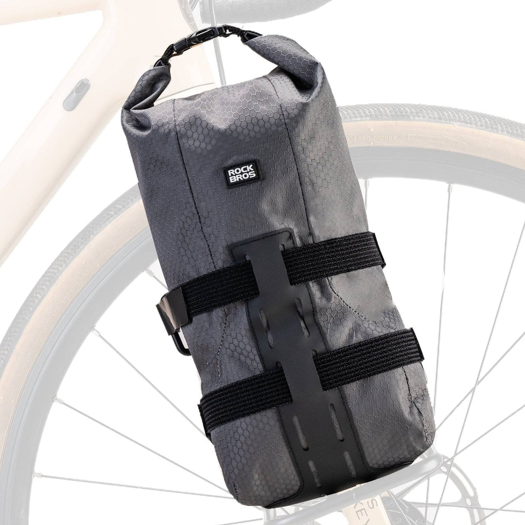 fahrradtasche gepäckträger e-bike wasserdicht ROCKBROS Gepäckträgertasche Gepäckträger für Vordergabel 2,7 L, Wasser –  ROCKBROS-DE
