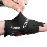 ROCKBROS Halbfinger MTB Handschuhe für Herren und Damen rutschfeste - ROCKBROS-EU