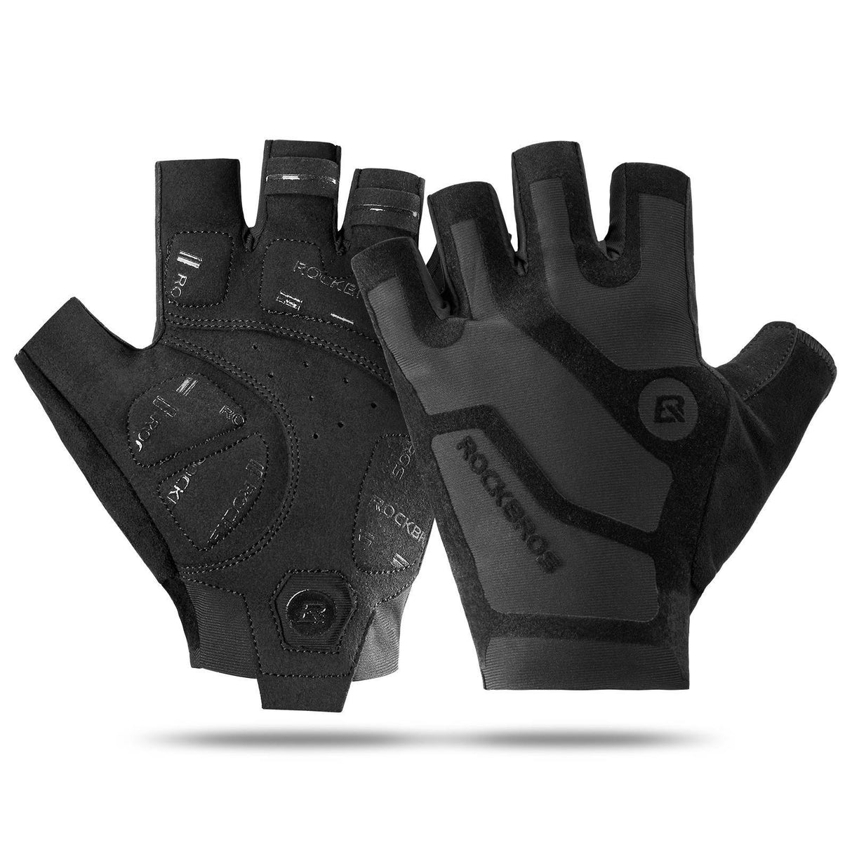 ROCKBROS Halbfinger-Radhandschuhe stoßdämpfend und rutschfest Unisex - ROCKBROS-EU