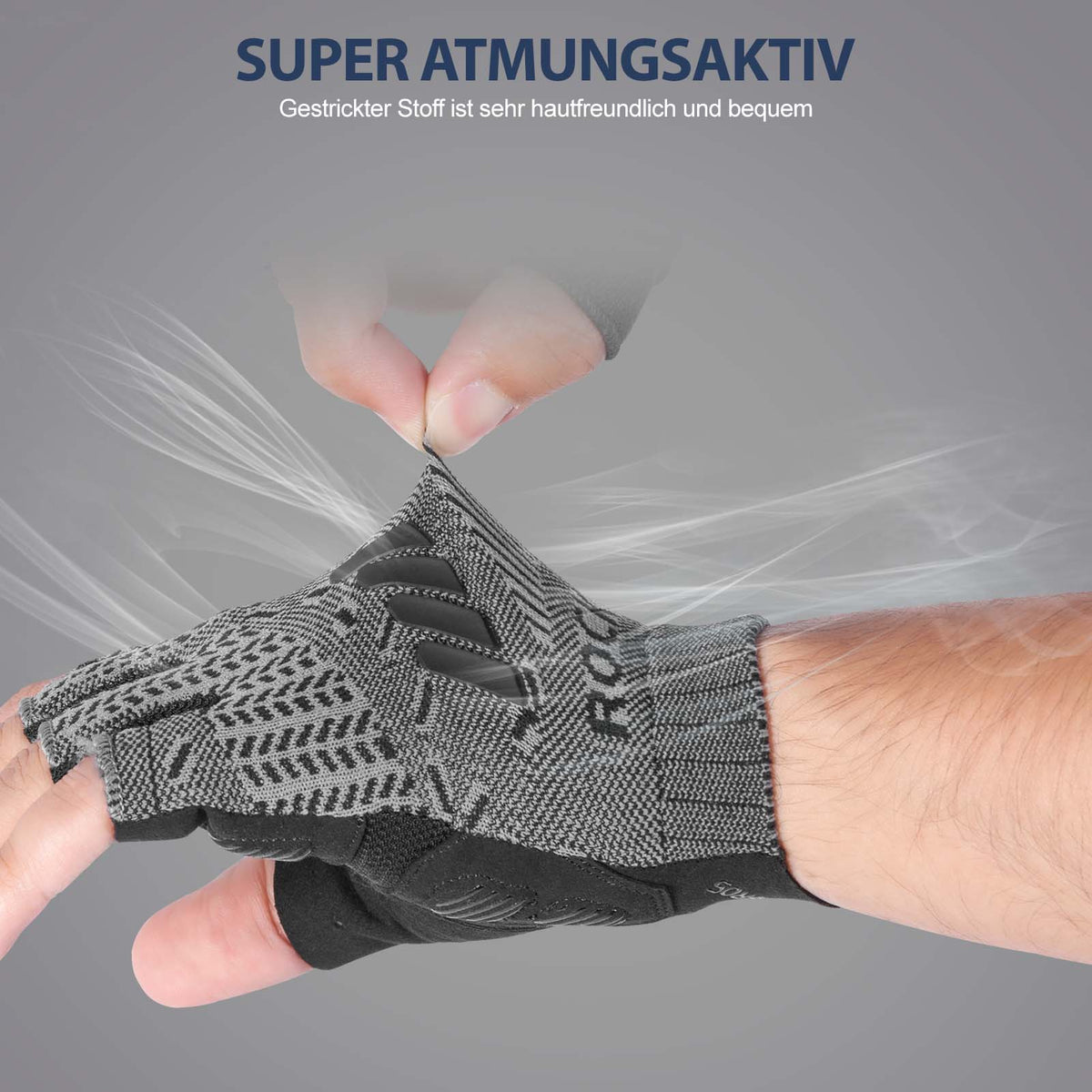 ROCKBROS Half Finger Shock Absorbing Cycling Handschuhe Sommer Herren –  ROCKBROS-DE