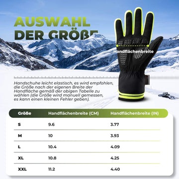 fahrradhandschuhe lichtdurchlässig ROCKBROS Handschuhe Fahrradhandschuhe Touchscreen Warme Skihandschuh –  ROCKBROS-DE