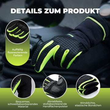radfahrerlähmung handschuhe ROCKBROS Handschuhe Fahrradhandschuhe Touchscreen Warme Skihandschuh –  ROCKBROS-DE