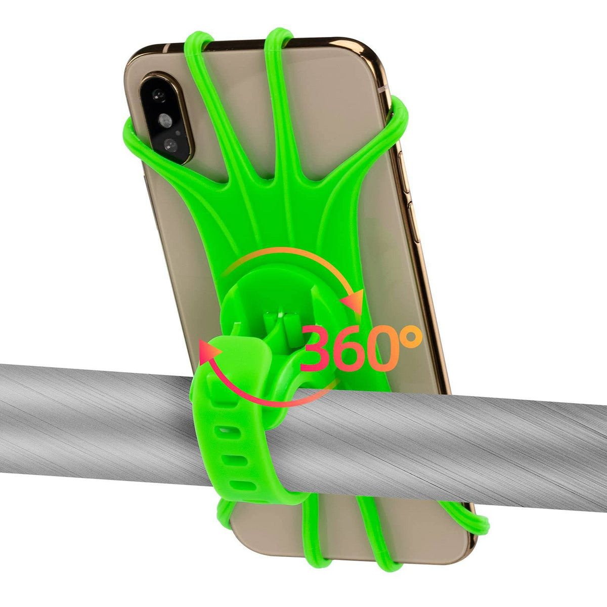 Fahrrad Handyhalterung Silikon Stodmpfung 360 Drehbar  Fr Rennrad,  Kinderwagen & Smartphones 4-7,2 Zoll Silikon Smartphone Halter